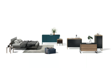 MISTY TRAY - Aluminium and wood sideboard with doors by Guzzini & Fontana - view 3
